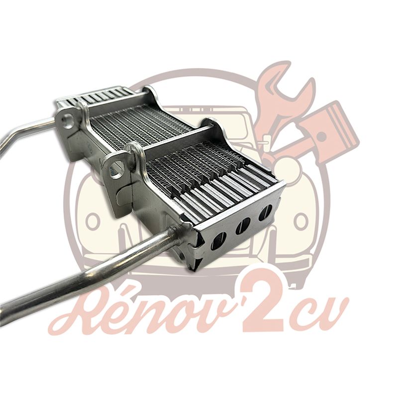 Radiateur moteur 602cc 2cv Méhari Dyane Acadiane Ami8 – Image 3
