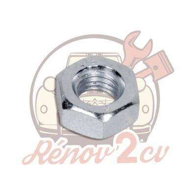 Ecrou M8 à 6 pans clé de 12 pour carburateur 2cv et dérivés