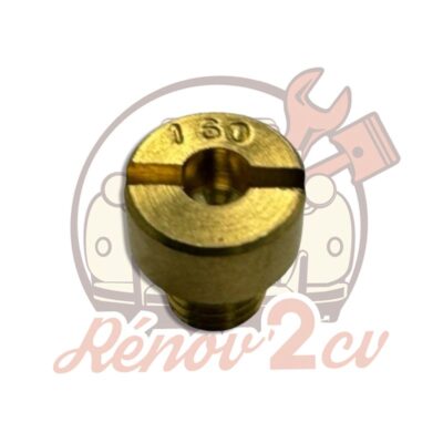 Gicleur d’essence 160 grand modèle pour carburateur 2cv Méhari Dyane Acadiane