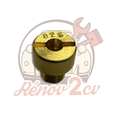 Gicleur d’essence 82.5 grand modèle pour carburateur 2cv Méhari Dyane Acadiane