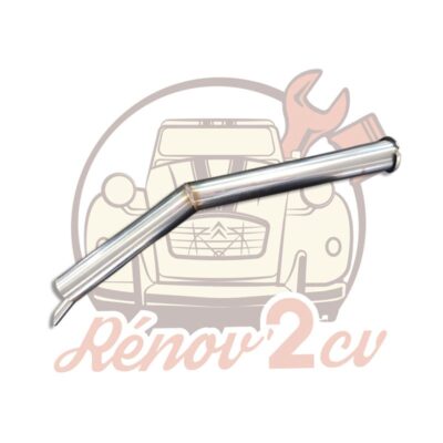 Goulotte de remplissage réservoir d’essence 2cv en INOX