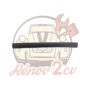 Insert caoutchouc glissière coulisseau double vitre Ami6 AR gauche