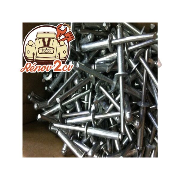 Rivet Alu / Acier spécial ABS méhari 4.8 x25mm unité – Image 2